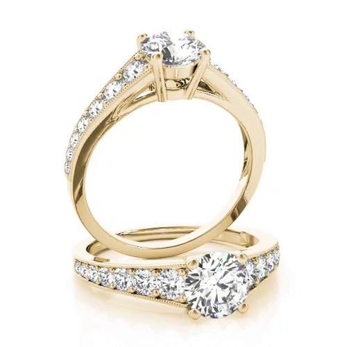 360 degree view of Hattie Graduating Diamond Engagement Ring