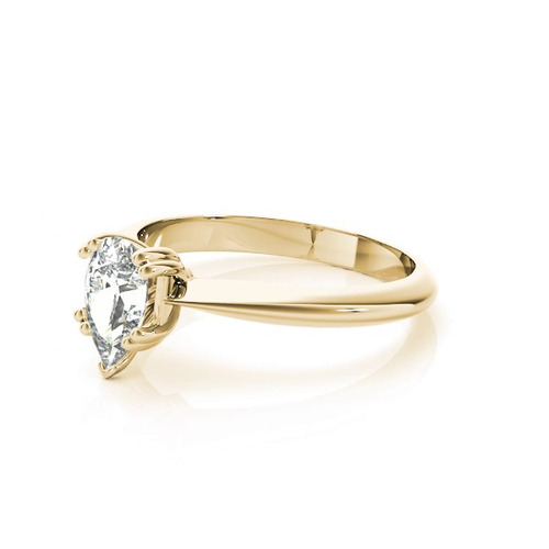 360 degree view of Anna Double Prong Solitaire Engagement Ring