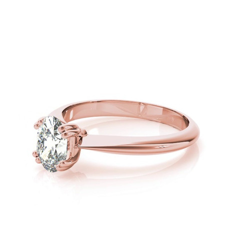 360 degree view of Emily Double Prong Solitaire Engagement Ring