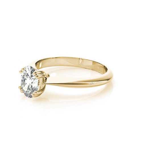 360 degree view of Emily Double Prong Solitaire Engagement Ring
