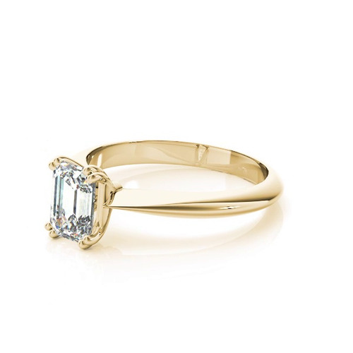 360 degree view of Juliet Double Prong Solitaire Engagement Ring