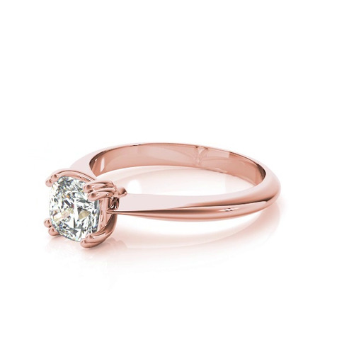 360 degree view of Zara Double Prong Solitaire Engagement Ring