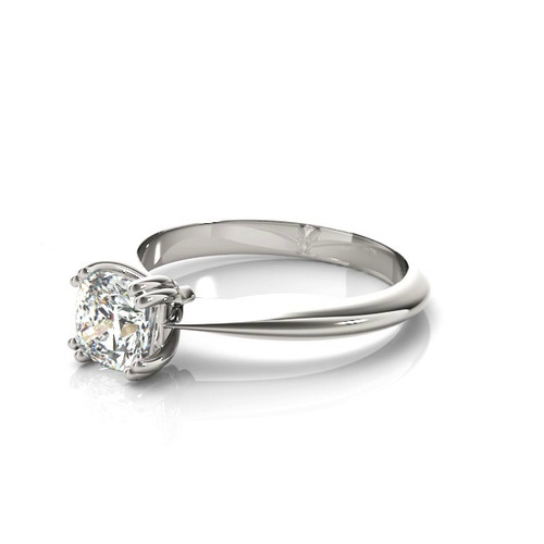 360 degree view of Zara Double Prong Solitaire Engagement Ring