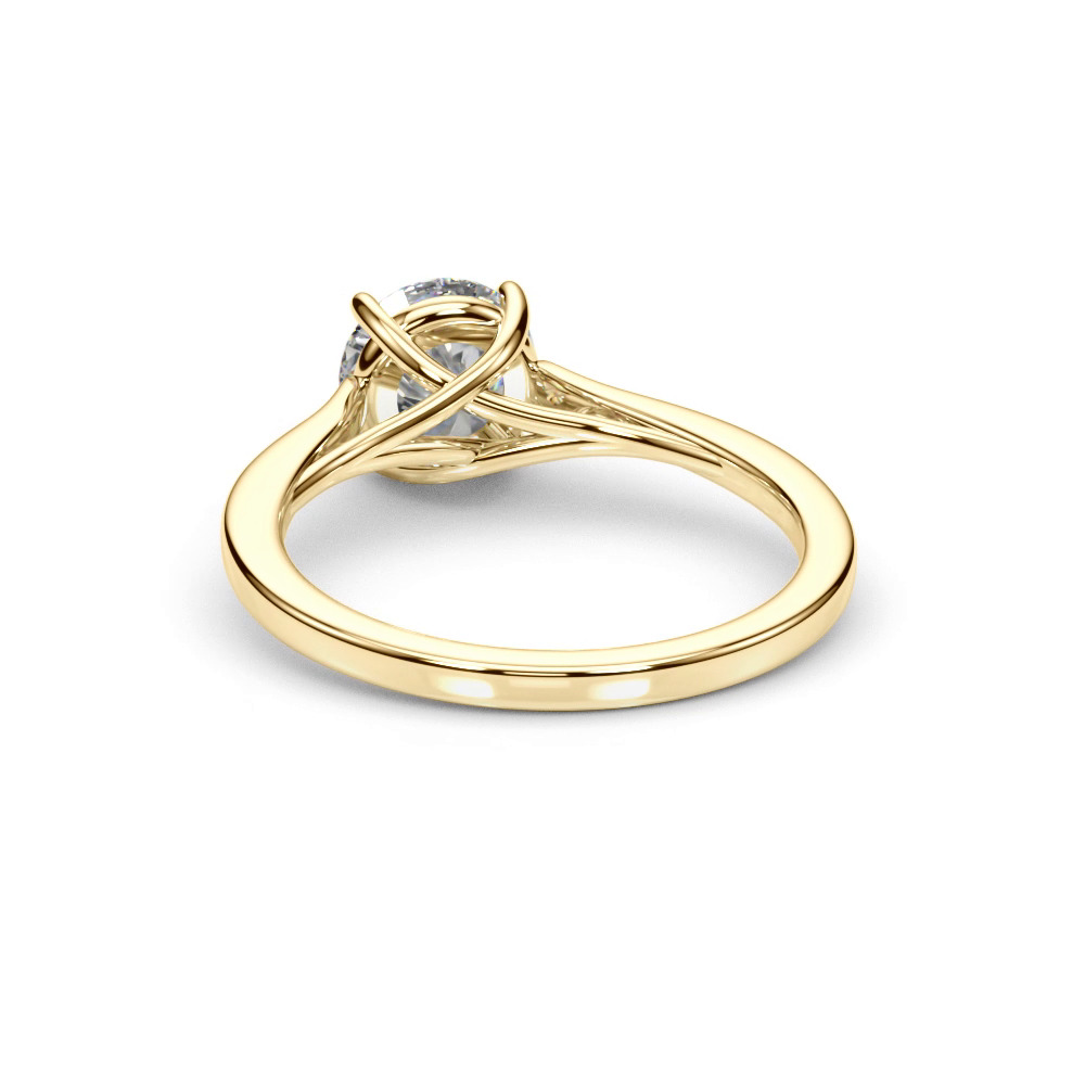 360 degree view of Misty Classic Trellis Solitaire Engagement Ring