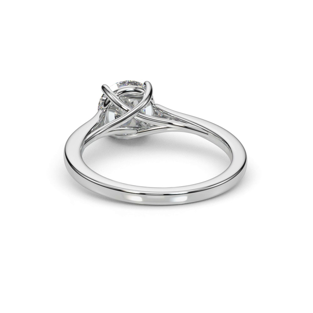 360 degree view of Misty Classic Trellis Solitaire Engagement Ring