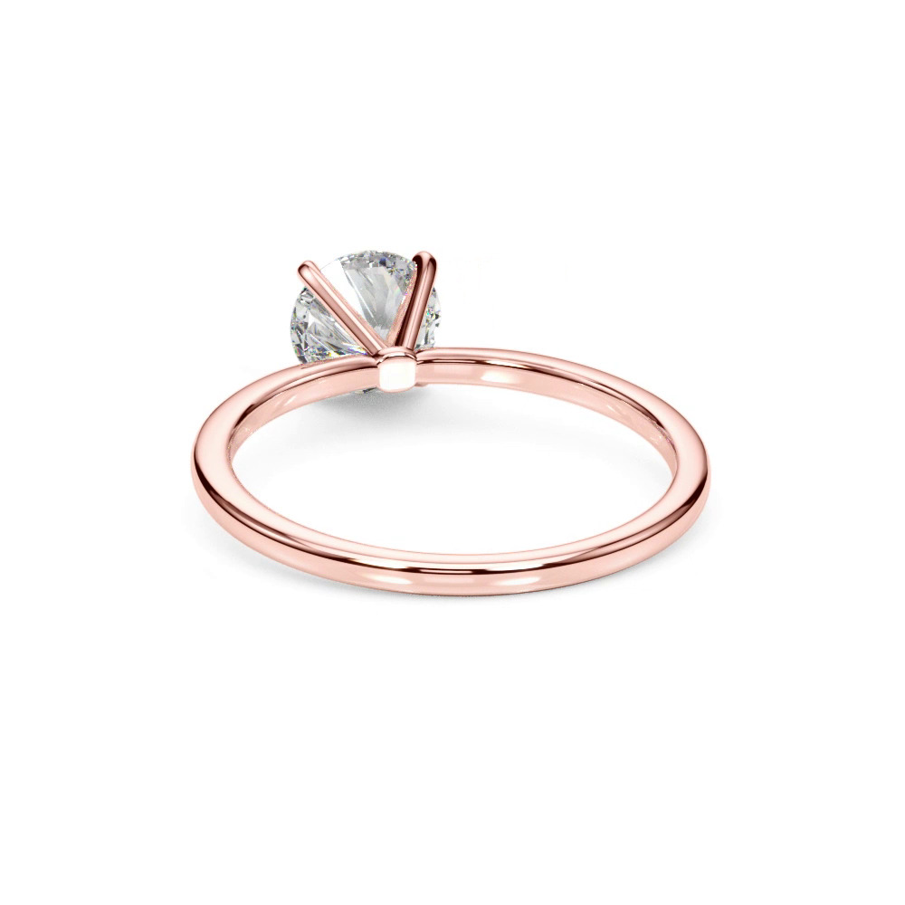 360 degree view of Aurora Classic 4 Prong Solitaire Engagement Ring