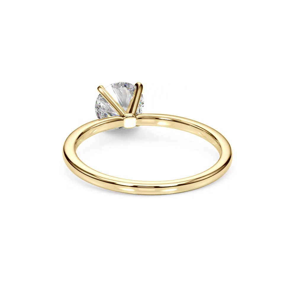 360 degree view of Aurora Classic 4 Prong Solitaire Engagement Ring