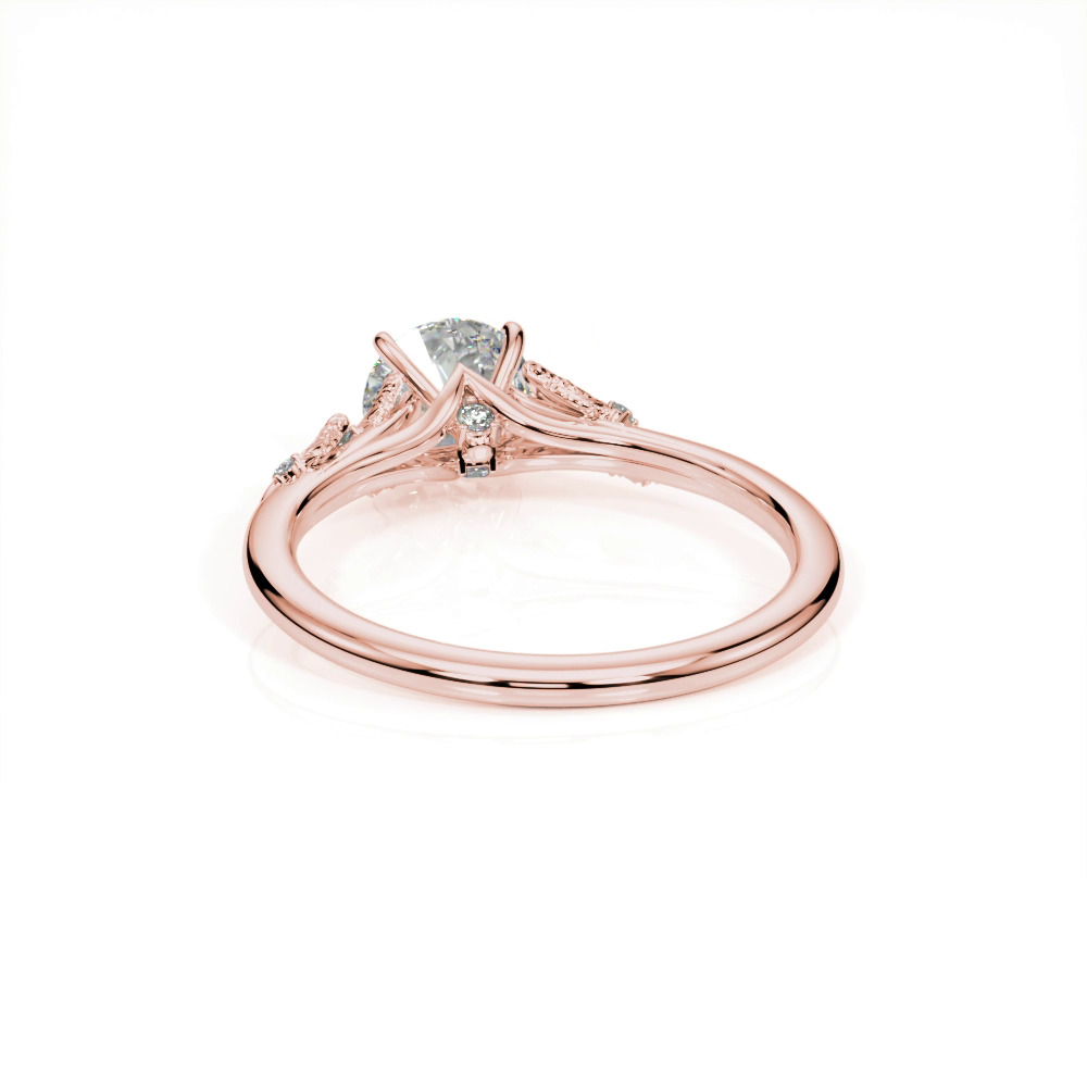 360 degree view of Lalana Nature Inspired Diamond Engagement Ring