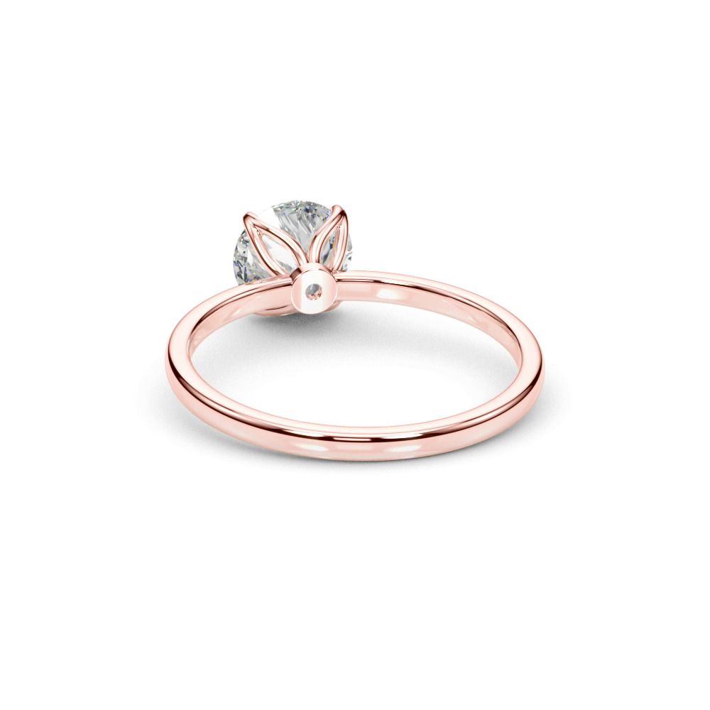 360 degree view of Ivy 4 Prong Solitaire Engagement Ring