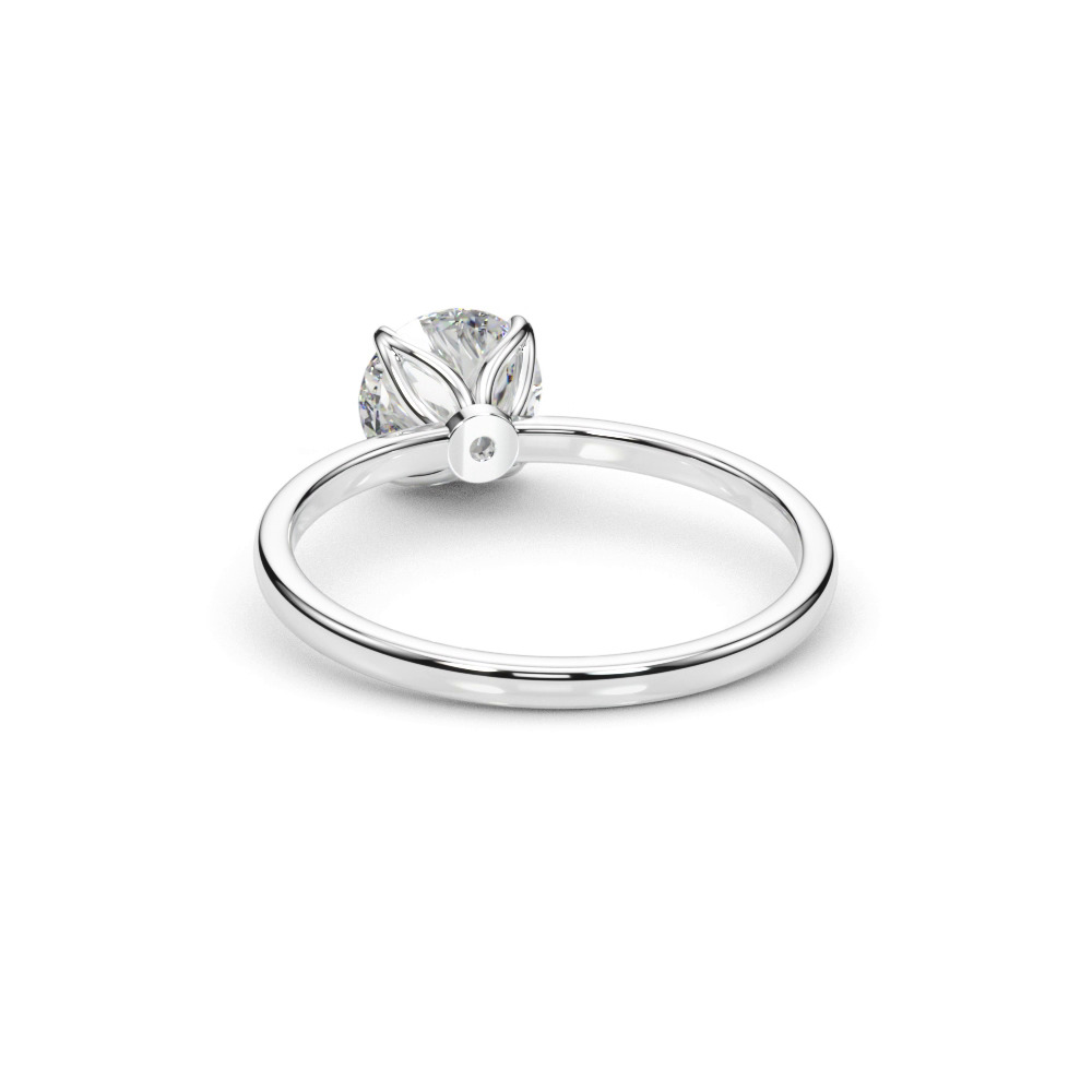 360 degree view of Ivy 4 Prong Solitaire Engagement Ring