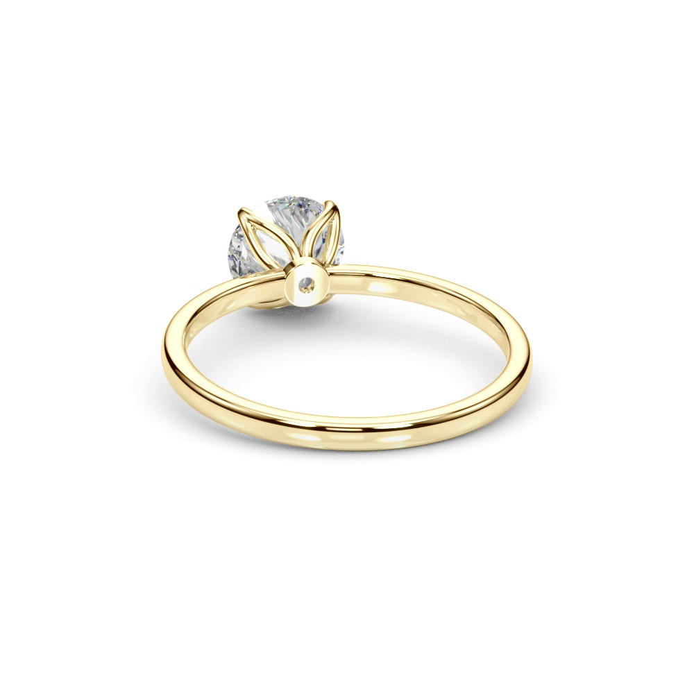 360 degree view of Ivy 4 Prong Solitaire Engagement Ring