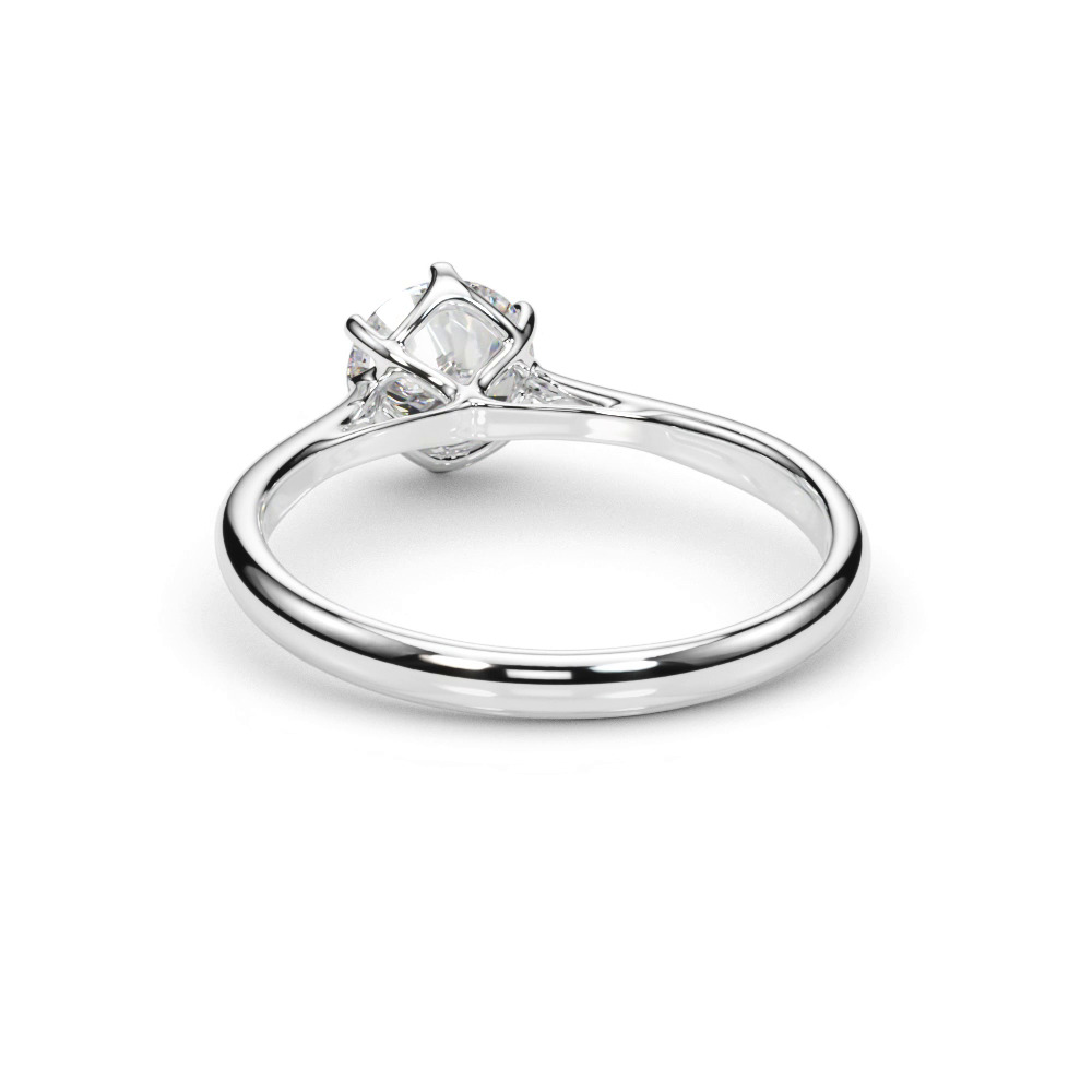 360 degree view of Cheyenne 6 Prong Solitaire Engagement Ring