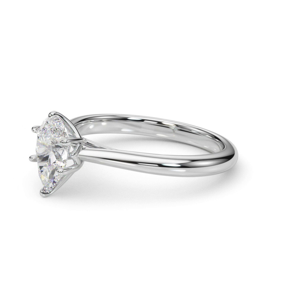 360 degree view of Damite Solitaire Engagement Ring
