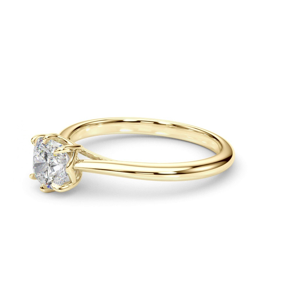 360 degree view of Harbor 6 Prong Cushion Cut Engagement Ring