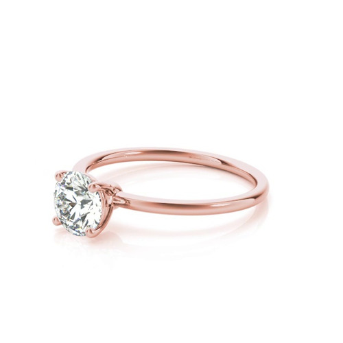 360 degree view of Addison Traditional Solitaire Engagement Ring