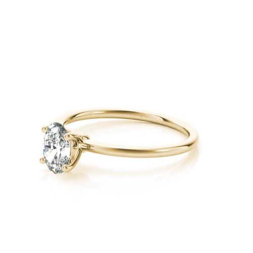 360 degree view of Addison Traditional Solitaire Engagement Ring