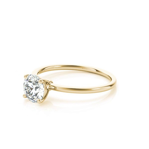 360 degree view of Addison Traditional Solitaire Engagement Ring