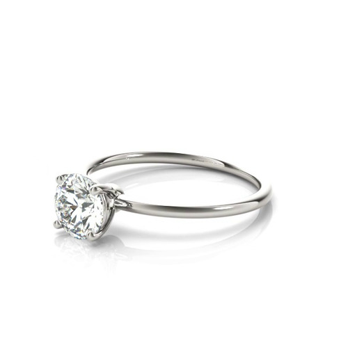 360 degree view of Addison Traditional Solitaire Engagement Ring