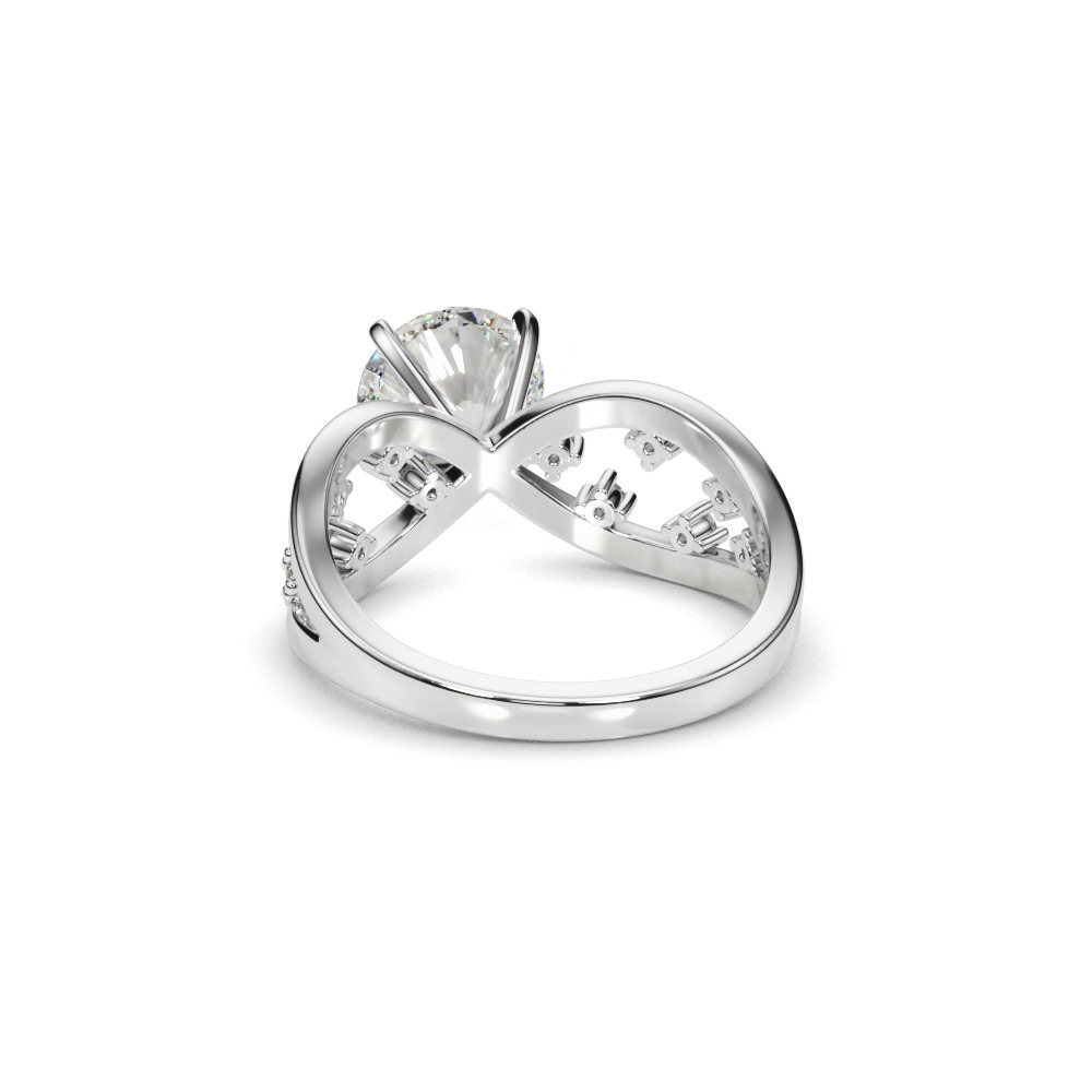360 degree view of Oceane Diamond Engagement Ring