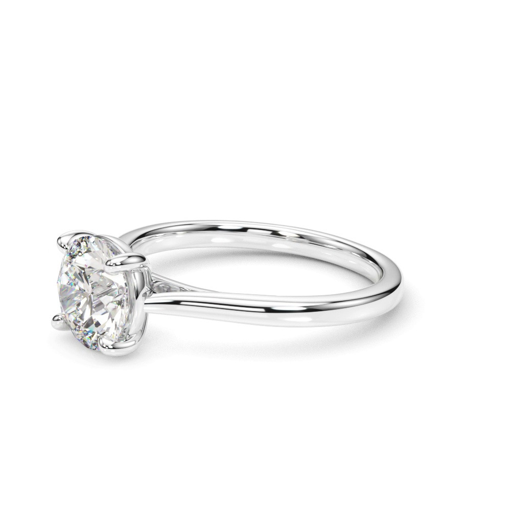 360 degree view of Noemie Cathedral Solitaire Engagement Ring