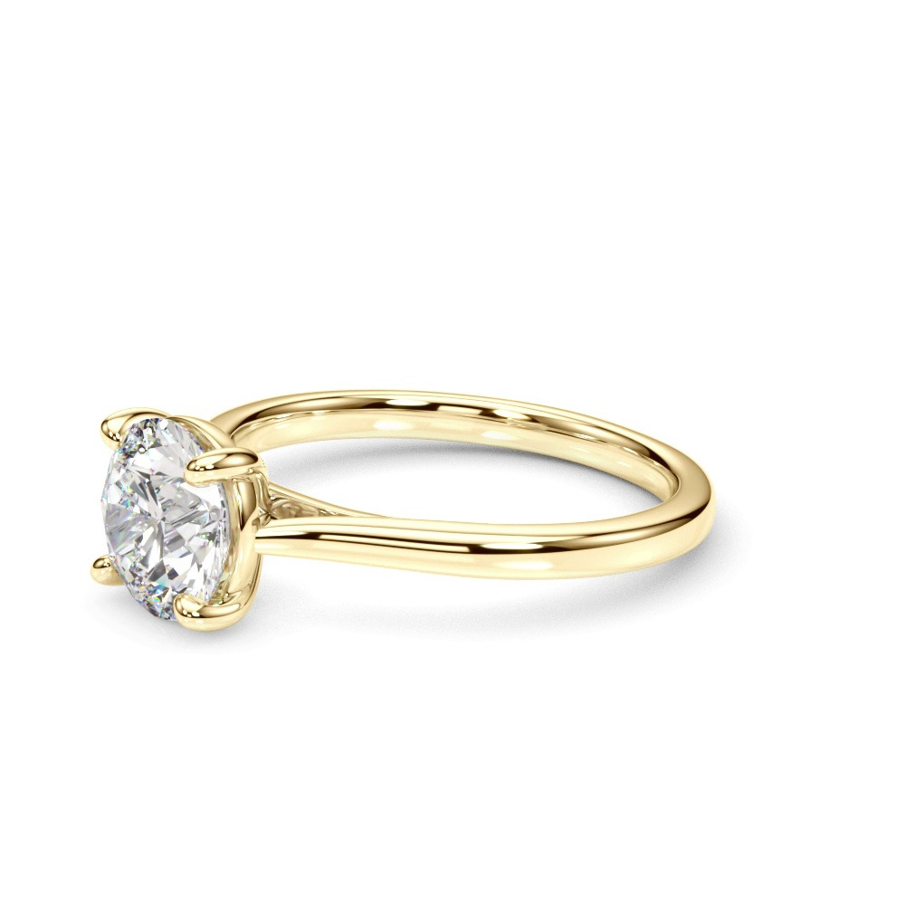 360 degree view of Noemie Cathedral Solitaire Engagement Ring