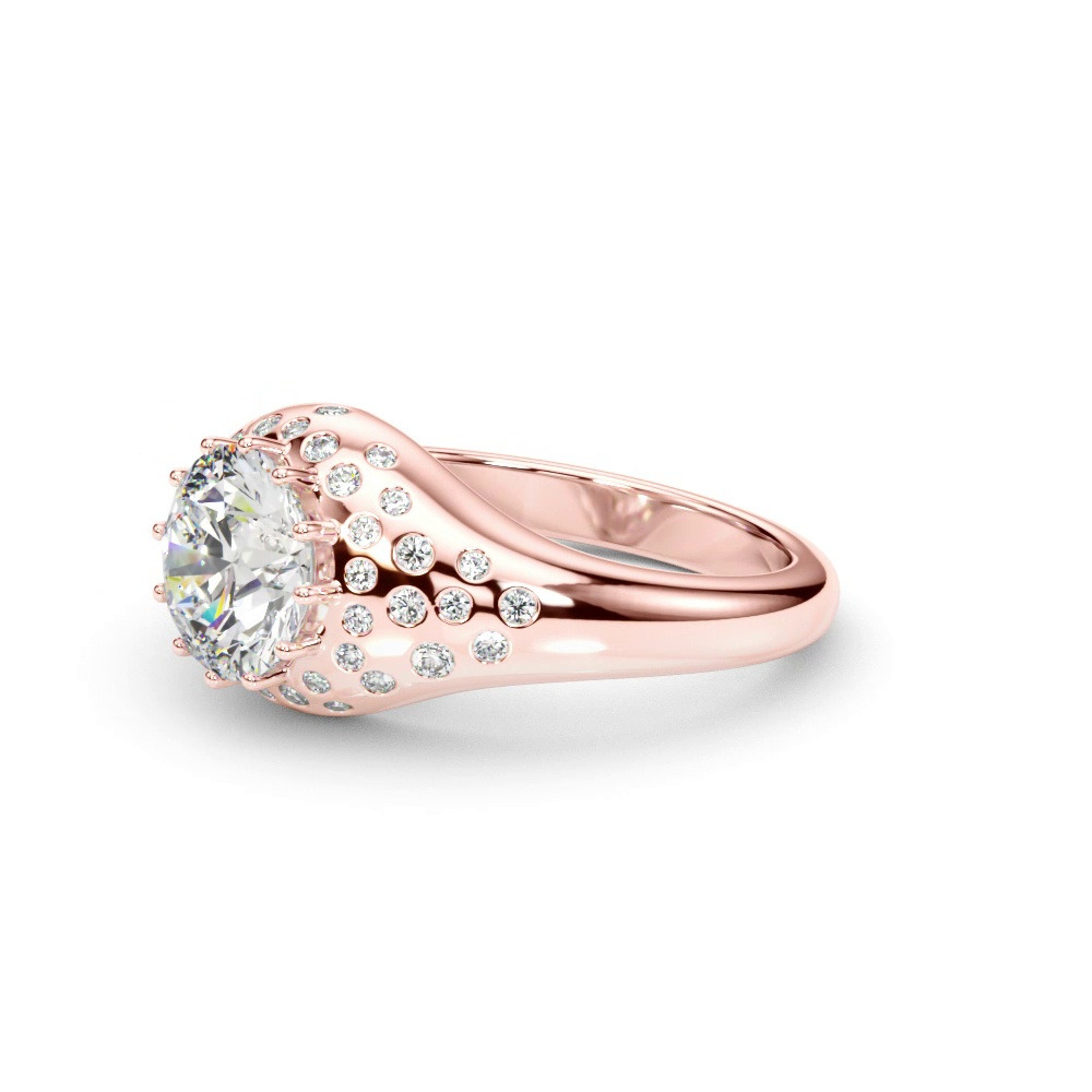 360 degree view of Constellation Engagement Ring