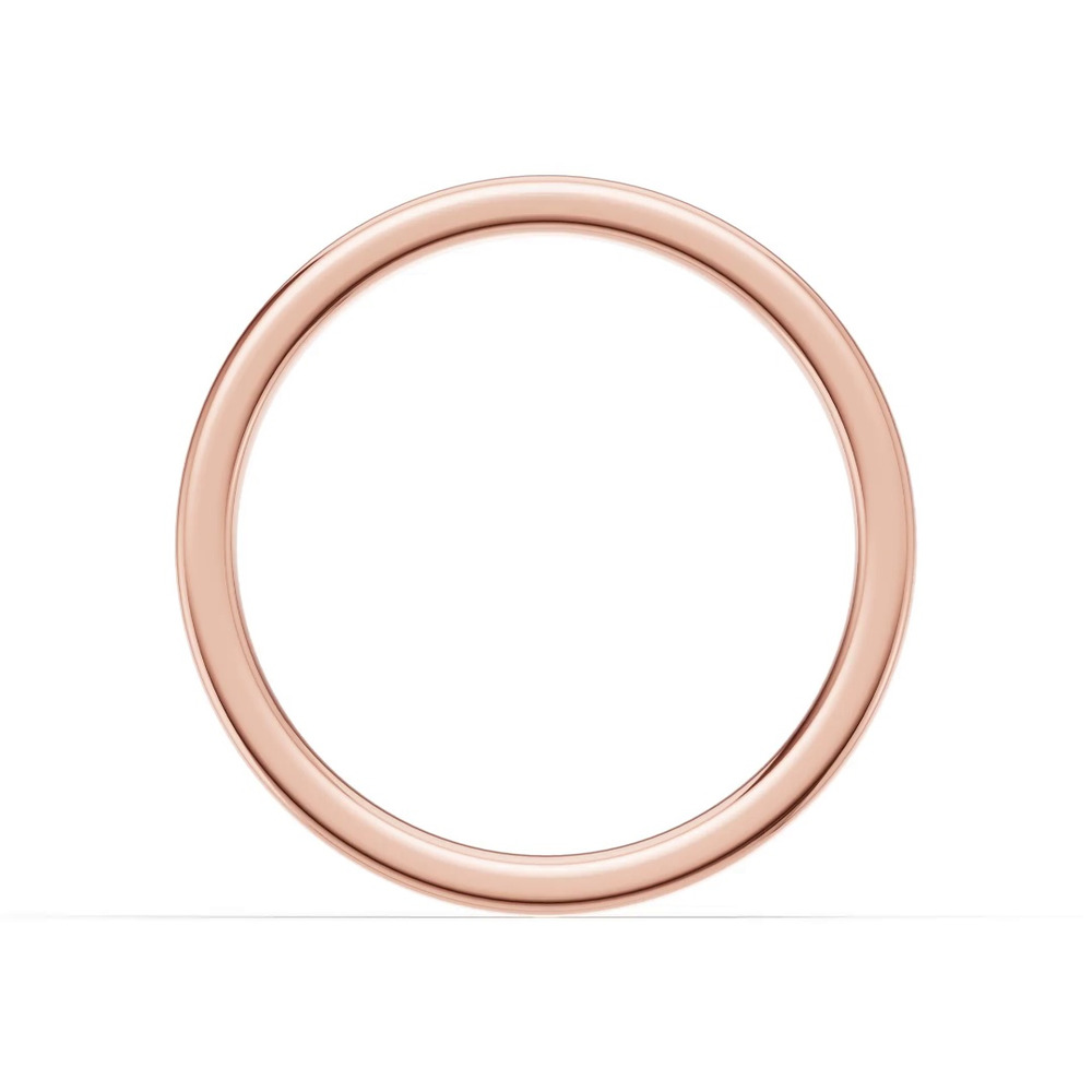 360 degree view of Flat Comfort-Fit Band (2mm)