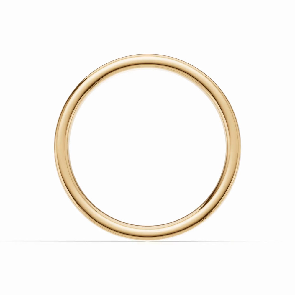 360 degree view of Flat Comfort-Fit Band (3mm)