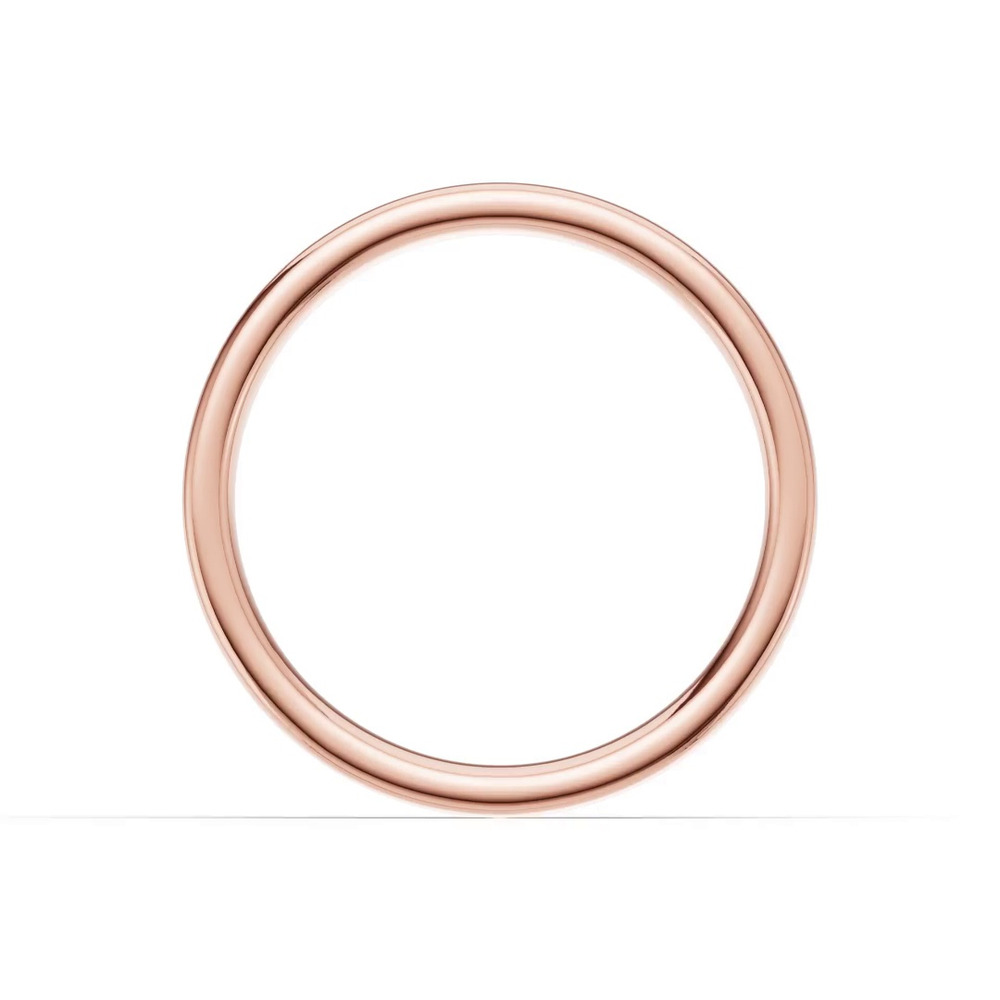 360 degree view of Flat Comfort-Fit Band (3mm)