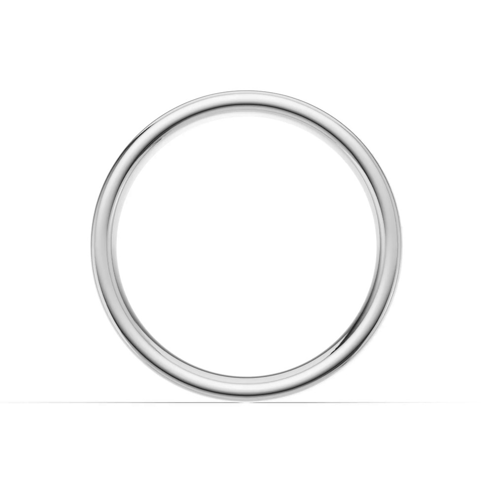 360 degree view of Flat Comfort-Fit Band (4mm)