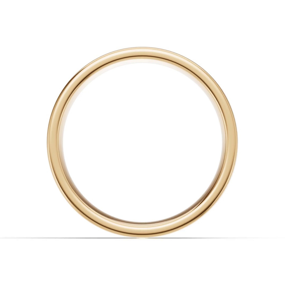 360 degree view of Flat Comfort-Fit Band (6mm)