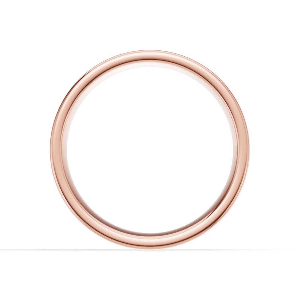 360 degree view of Flat Comfort-Fit Band (7mm)