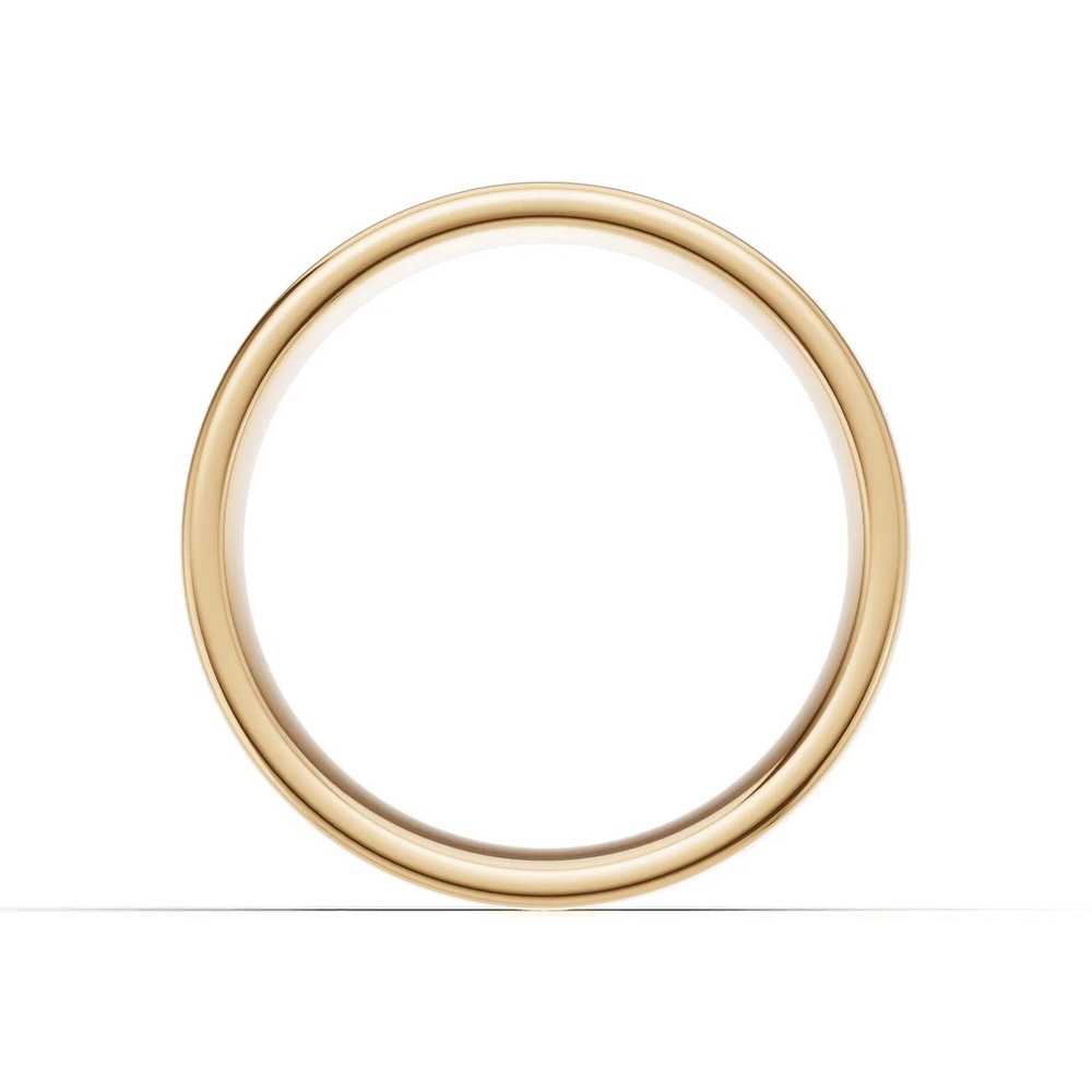 360 degree view of Flat Comfort-Fit Band (7mm)