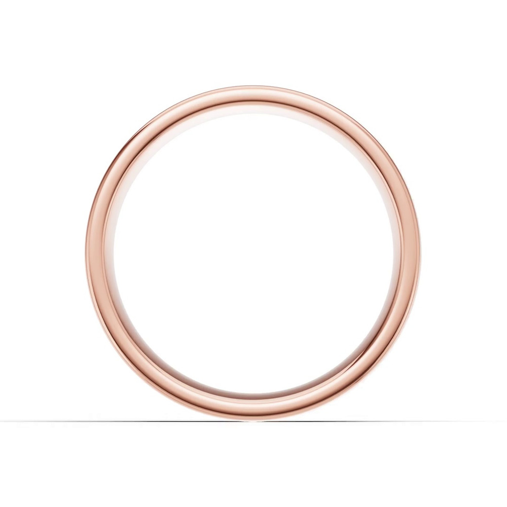 360 degree view of Flat Comfort-Fit Band (8mm)