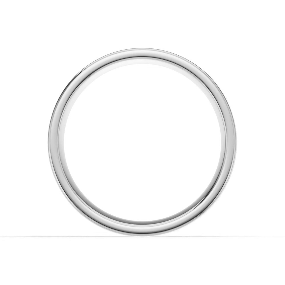 360 degree view of Flat Comfort-Fit Band (8mm)