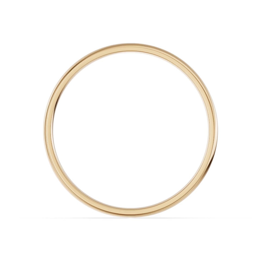 360 degree view of Low Dome Comfort-Fit Polished Band (3mm)