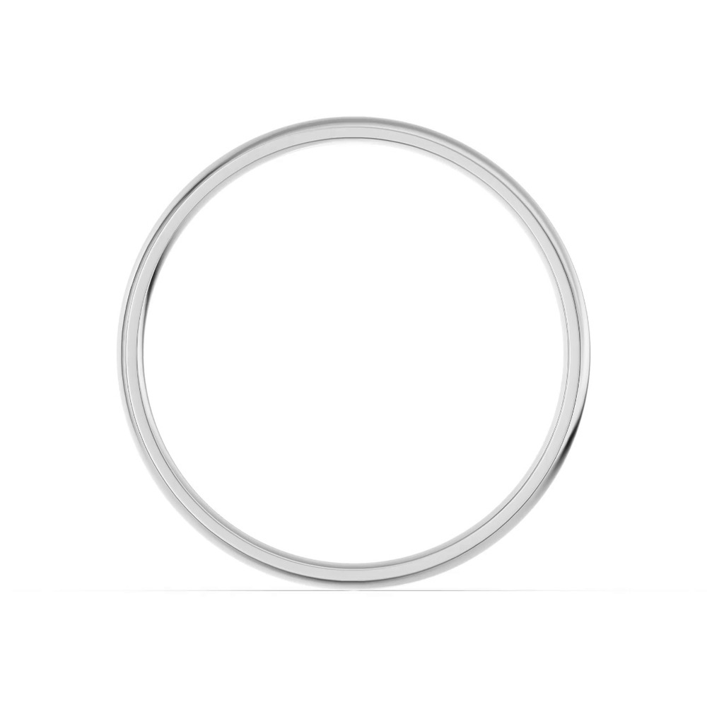 360 degree view of Low Dome Comfort-Fit Polished Band (3mm)
