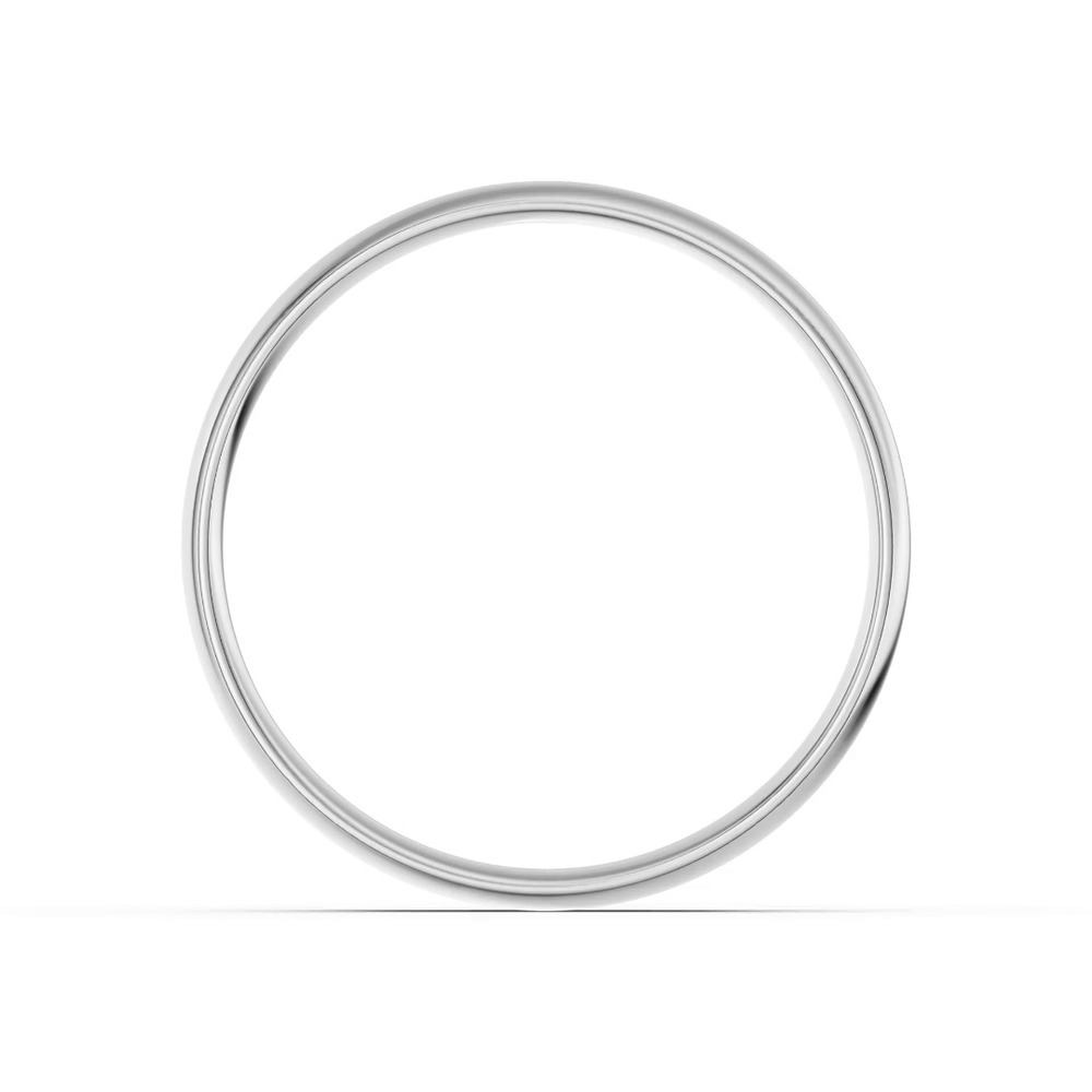 360 degree view of Low Dome Comfort-Fit Polished Band (4mm)