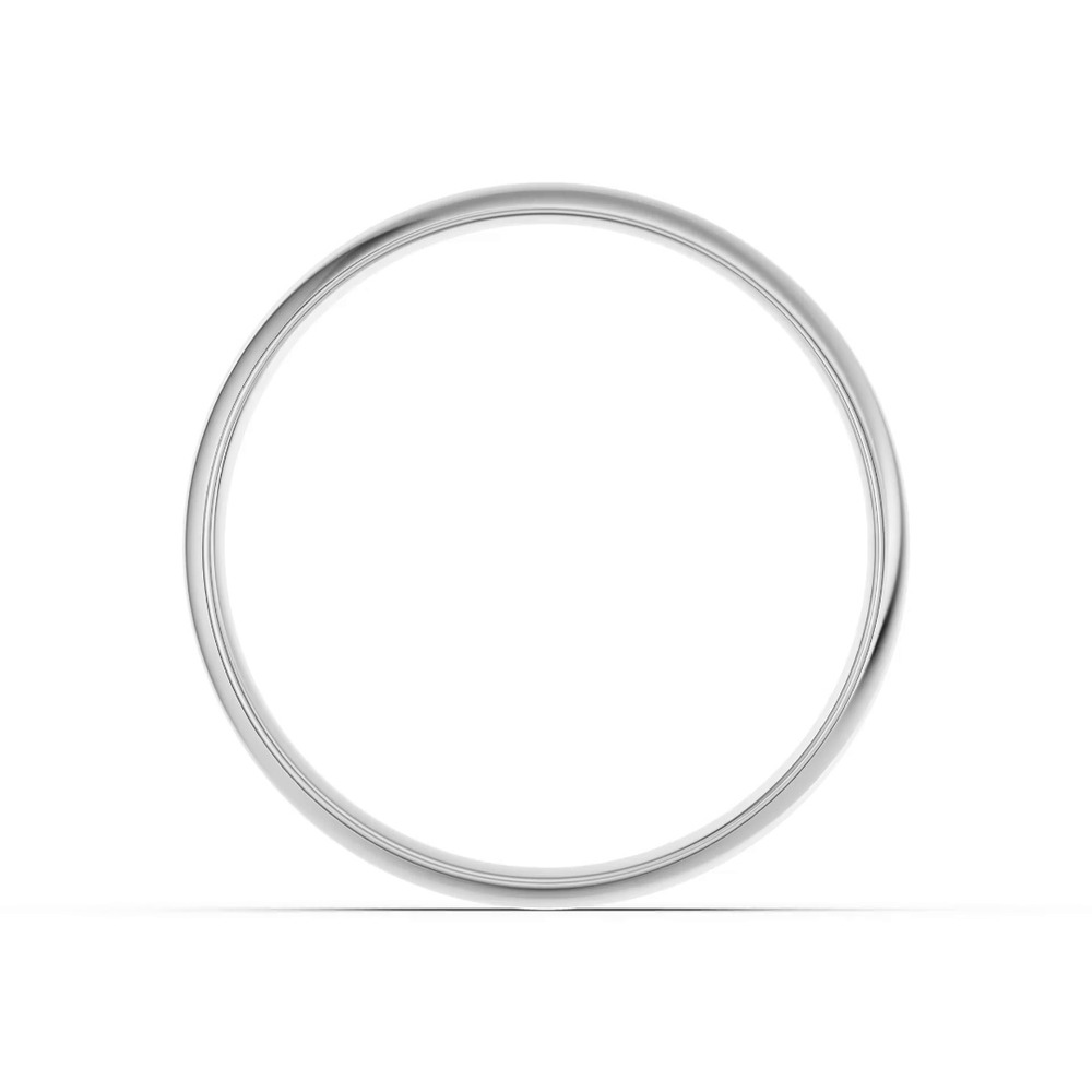 360 degree view of Low Dome Comfort-Fit Polished Band (5mm)