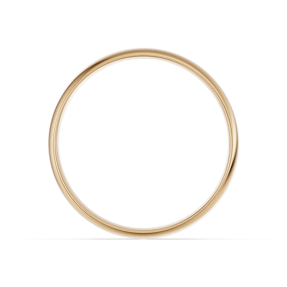 360 degree view of Low Dome Comfort-Fit Polished Band (5mm)