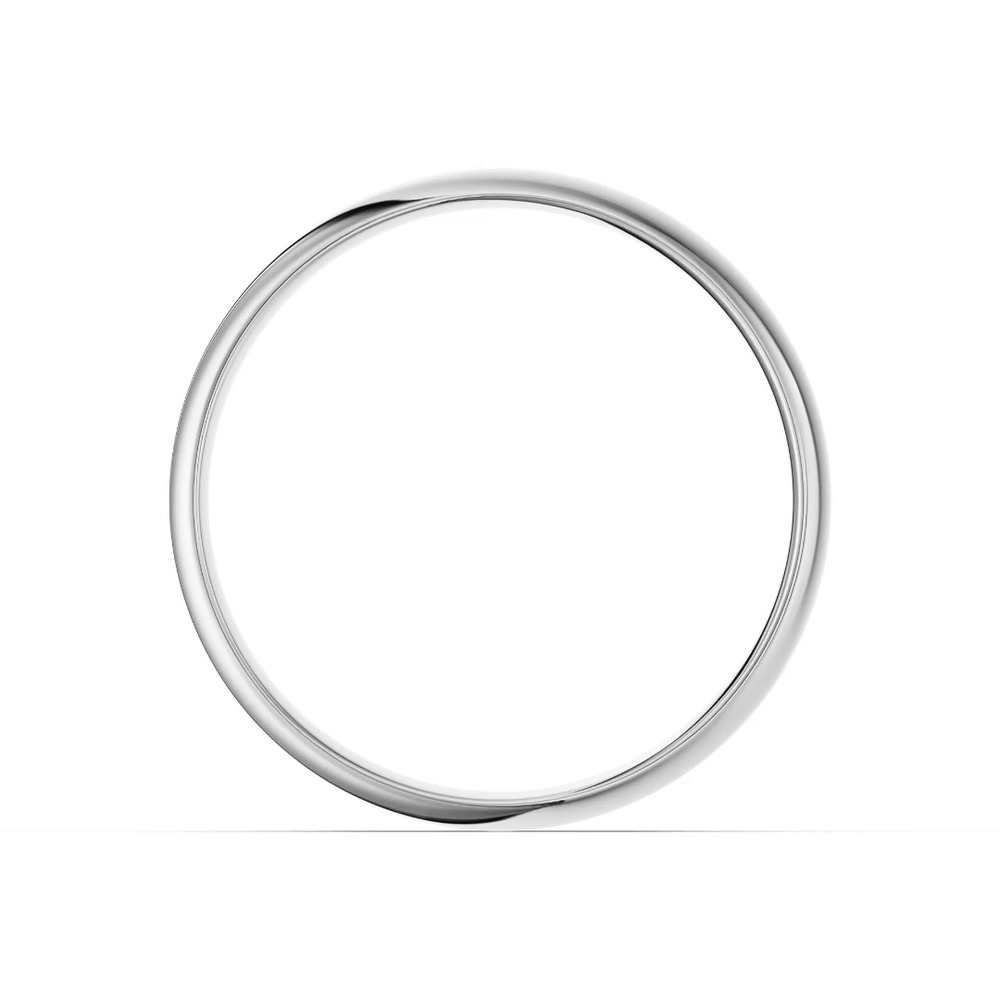 360 degree view of Low Dome Comfort-Fit Polished Band (6mm)