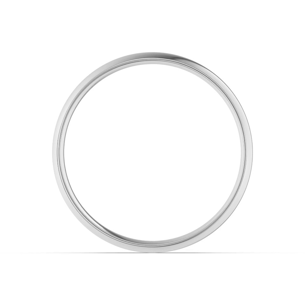 360 degree view of Low Dome Comfort-Fit Polished Band (7mm)