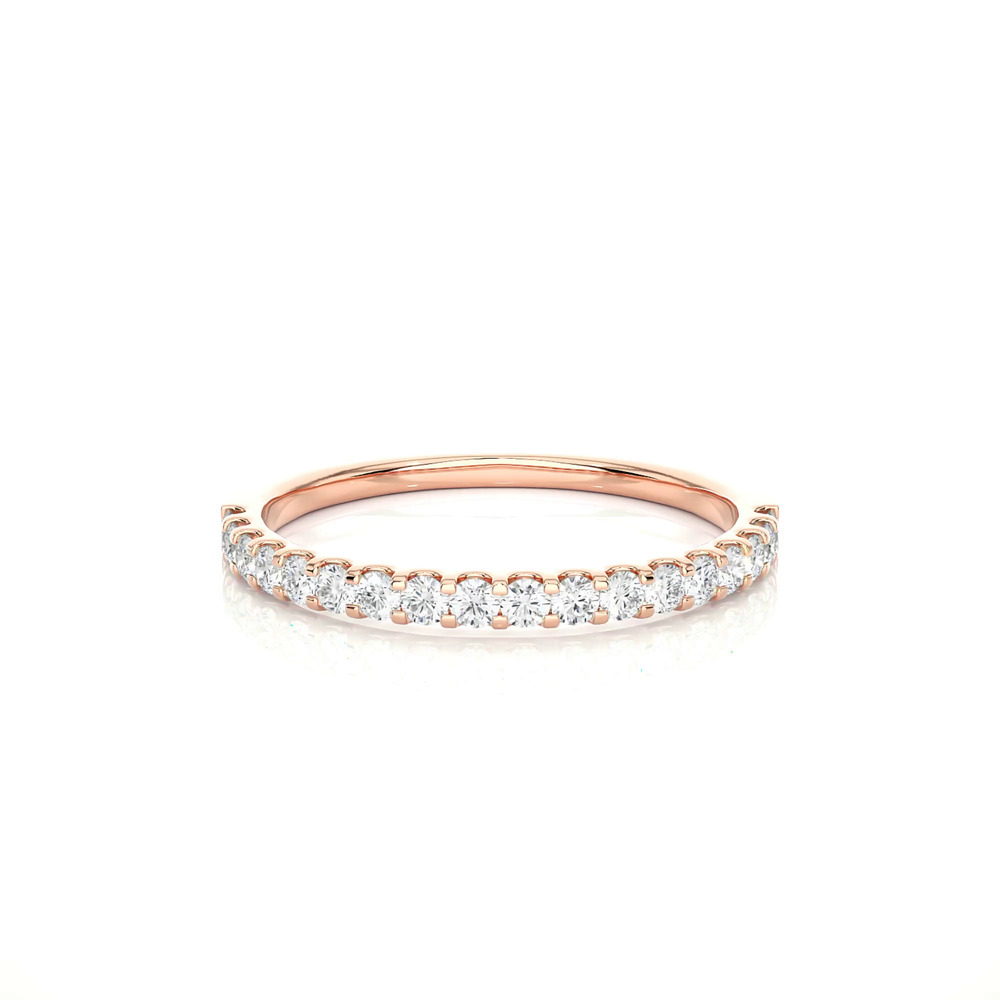 360 degree view of U-Prong Lab Diamond Band (.25 ct. tw.)