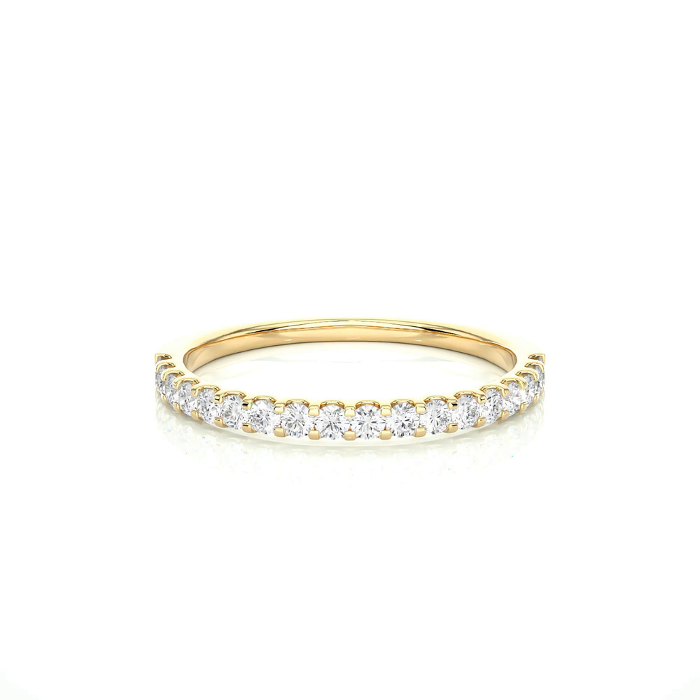 360 degree view of U-Prong Lab Diamond Band (.25 ct. tw.)