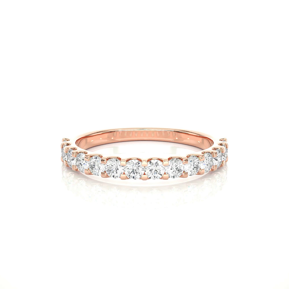 360 degree view of U-Prong Lab Diamond Band (.50 ct. tw.)