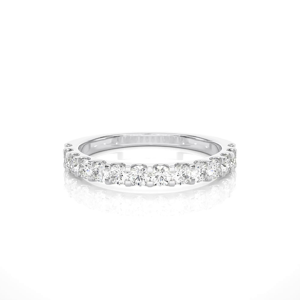 360 degree view of U-Prong Lab Diamond Band (.50 ct. tw.)