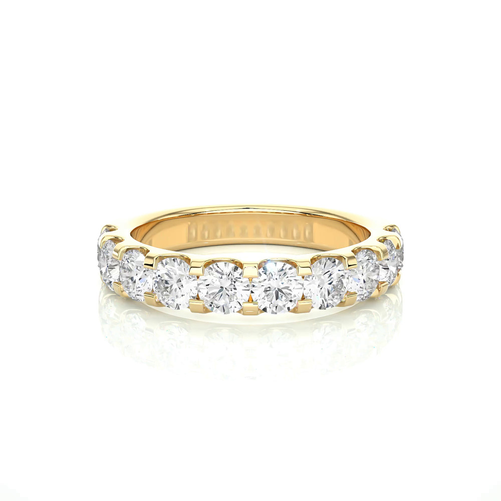 360 degree view of U-Prong Lab Diamond Band (1.50 ct. tw.)