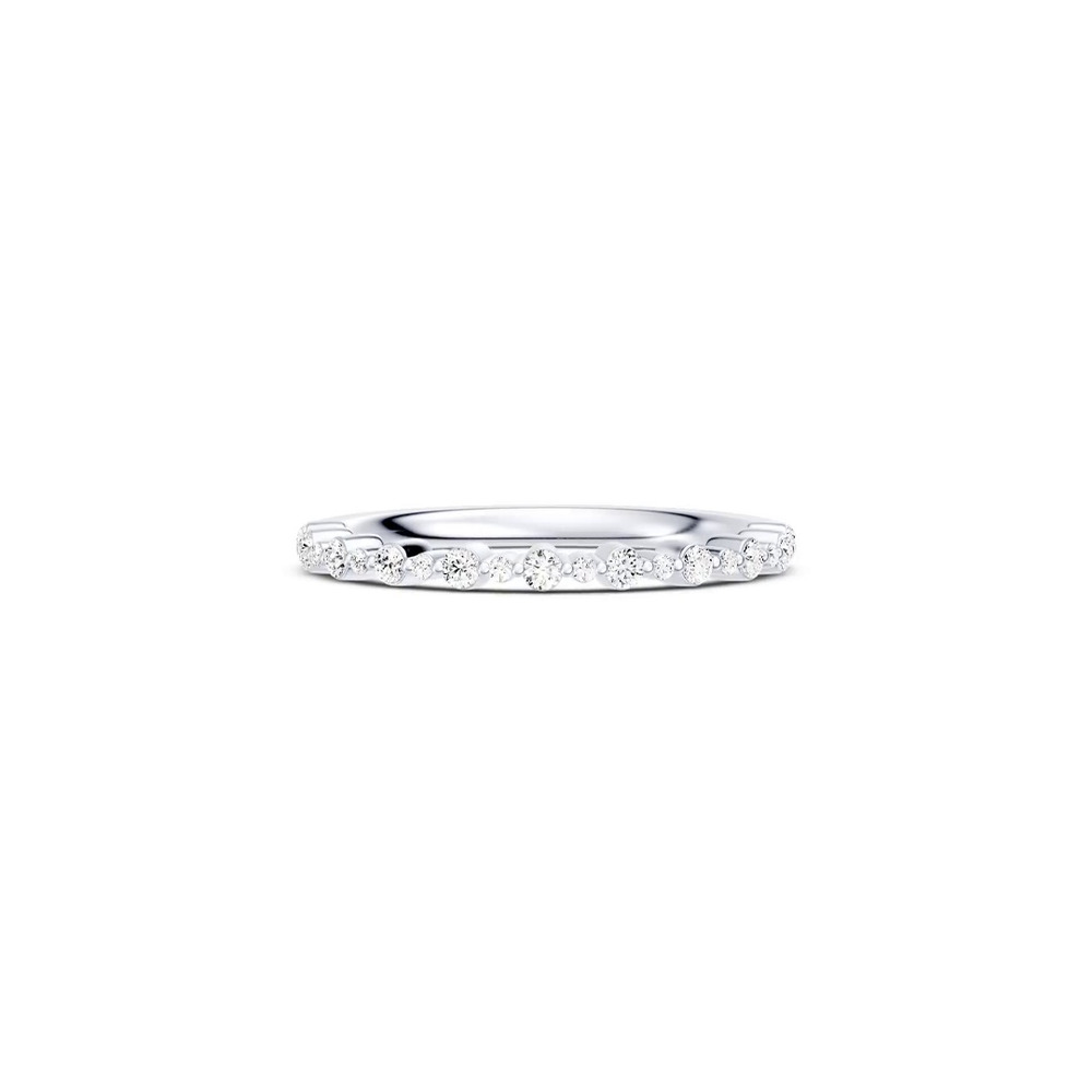 360 degree view of Classic Alternating-Sized Lab Diamond Band (0.25 ct. tw.)