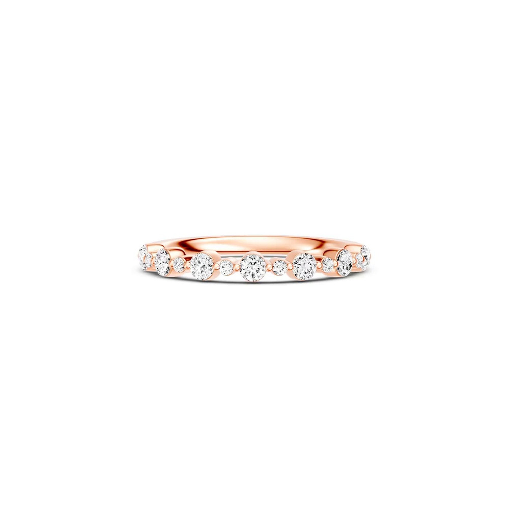 360 degree view of Classic Alternating-Sized Lab Diamond Band (0.50 ct. tw.)