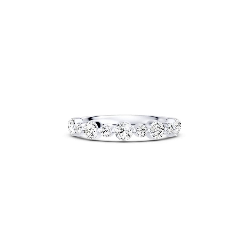 360 degree view of Classic Alternating-Sized Diamond Band (1.00 ct. tw.)